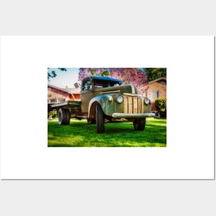 46 Ford Truck Flat Bed 5 Posters and Art